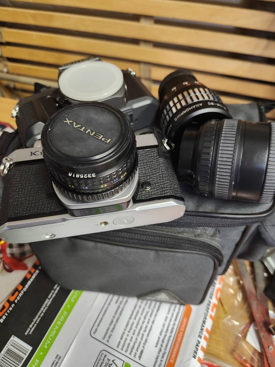 35mm SLR Pentax SLR (P30 & K1000) + Lenses + Accessories in Armsuni